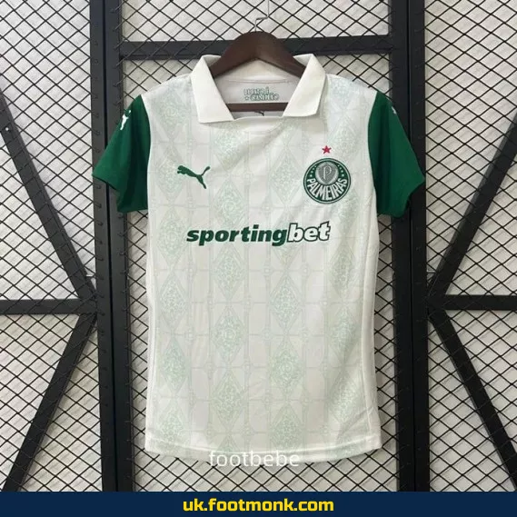 Palmeiras 2025 2026 white jersey.