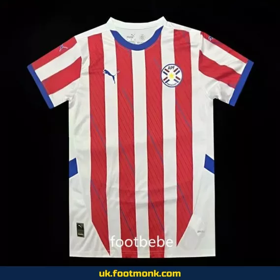 Paraguay home jersey 2024 2025.