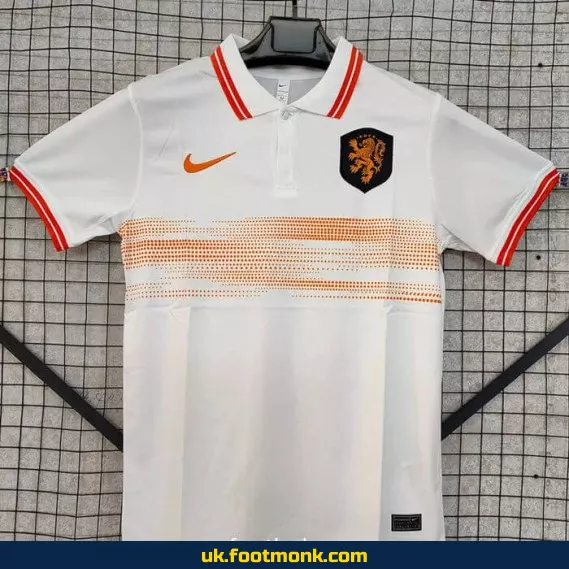 Netherlands jersey 2024 2025 white polo.
