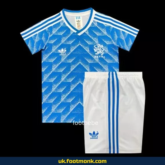 Netherlands away jersey 1988 child blue.