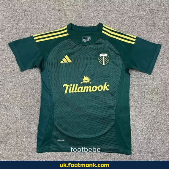 Portland Timbers 2025 2026 green jersey.