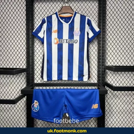 Porto 2024 2025 home jersey for kids.