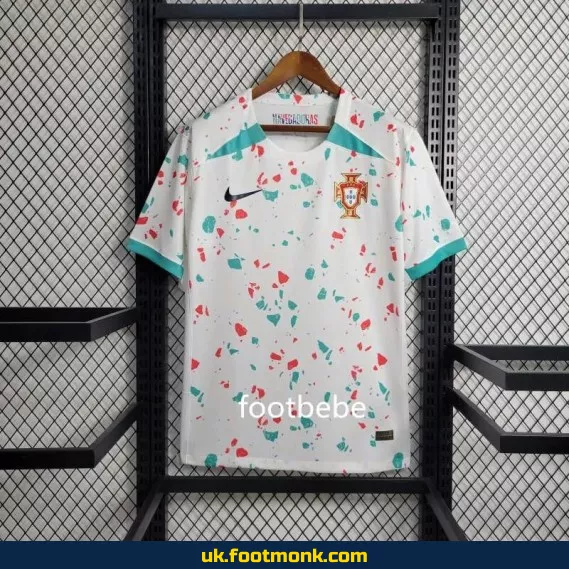 Portugal 2023 away jersey White.