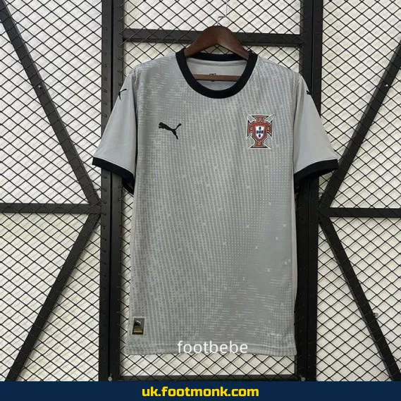 Portugal 2024 2025 goalkeeper jersey gray.