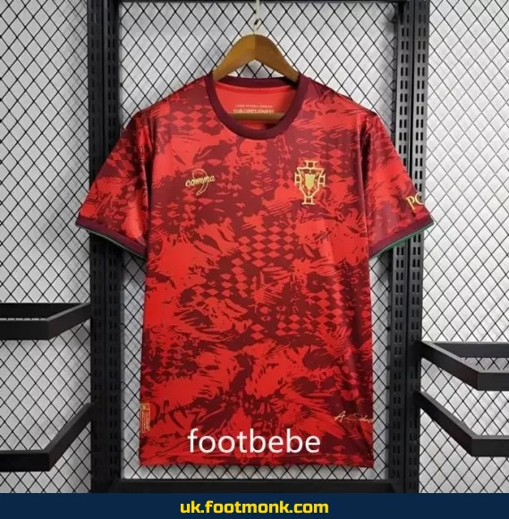 Portugal jersey, 2024, red.