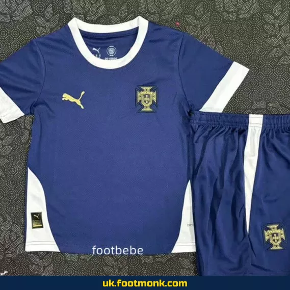 Portugal jersey kids 2025 2026 blue.