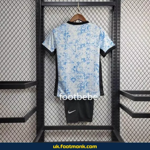 Portugal away jersey for kids Euro 2024.