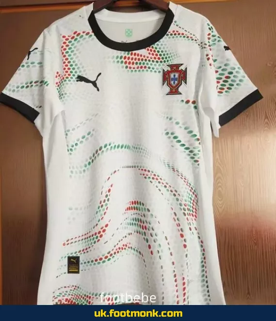 Portugal Women's Home Jersey 2025 2026 White.