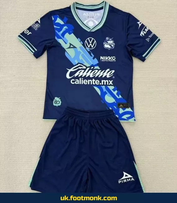 Puebla Kids Away Jersey 2024 2025.