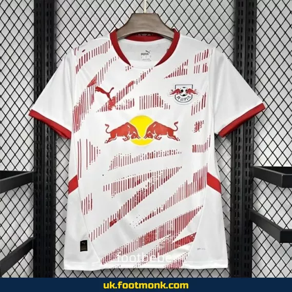 RB Leipzig 2024-2025 home jersey White.