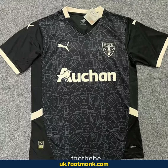 RC Lens 2024-2025 black special edition jersey.
