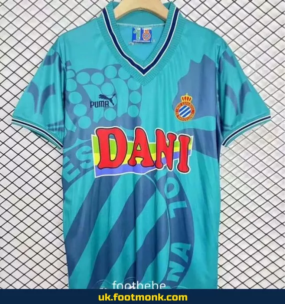 RCD Espanyol Vintage 1996-1997 Third Jersey.