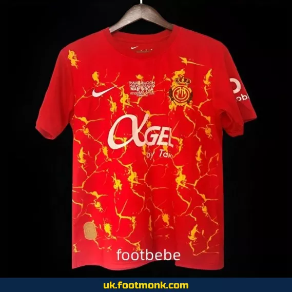 RCD Mallorca 2024-2025 red jersey.