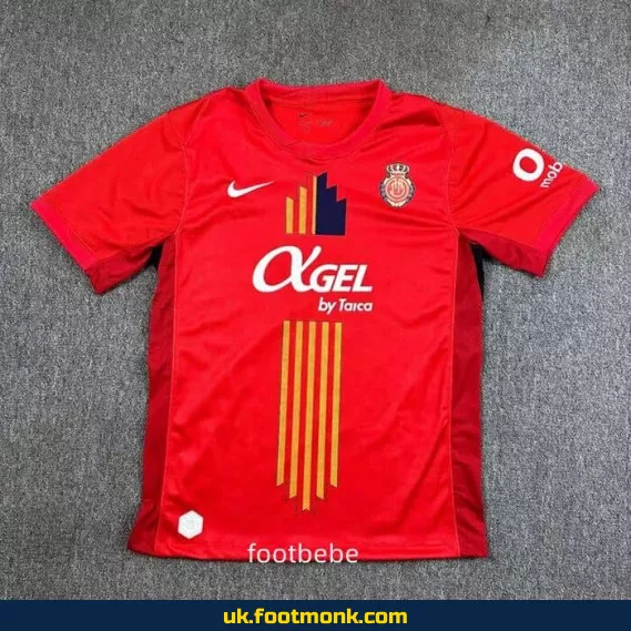 RCD Mallorca 2025 2026 red jersey.