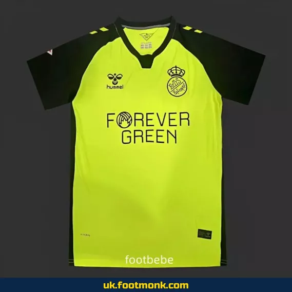 Real Betis 2024-2025 fluorescent green jersey.