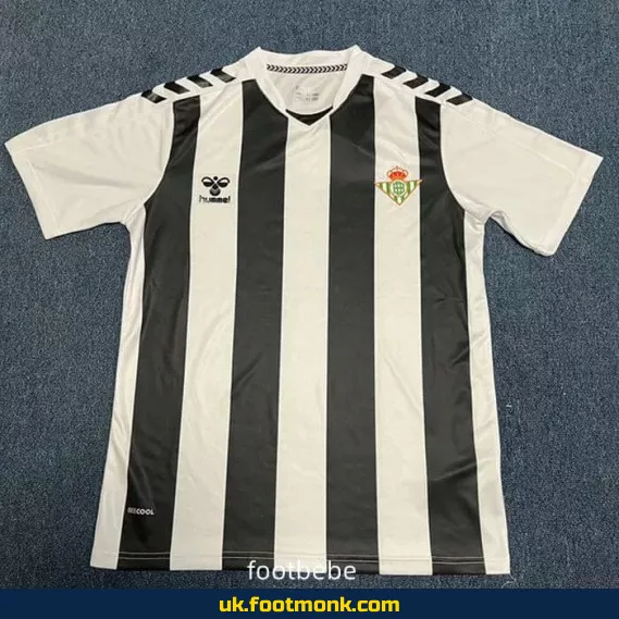 Real Betis jersey 2025 2026 vertical stripes.