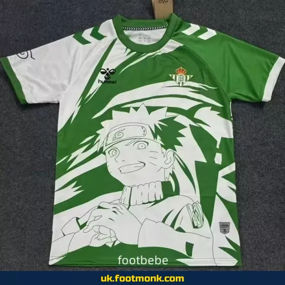 Real Betis jersey 2025 2026 Naruto Shippuden.