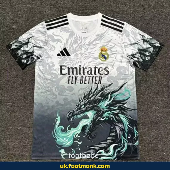 Real Madrid 2024-2025 evil dragon jersey.