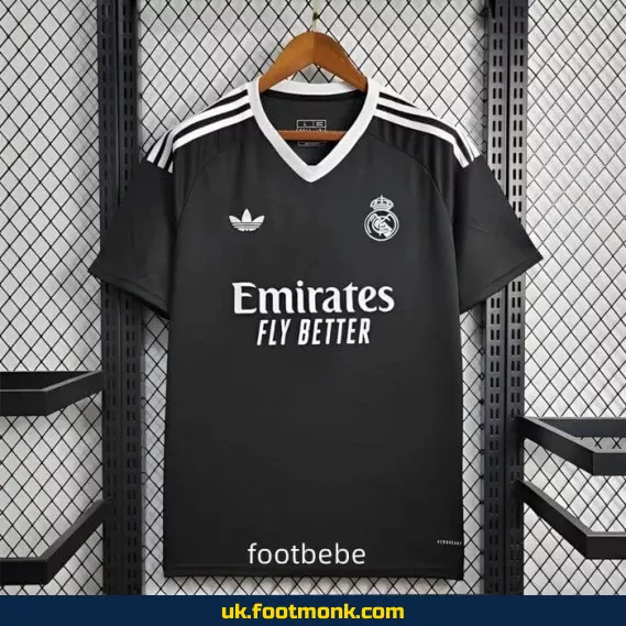 Real Madrid 2024 2025 black special edition jersey.