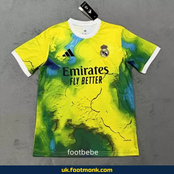 Real Madrid 2025-2026 special edition yellow jersey.