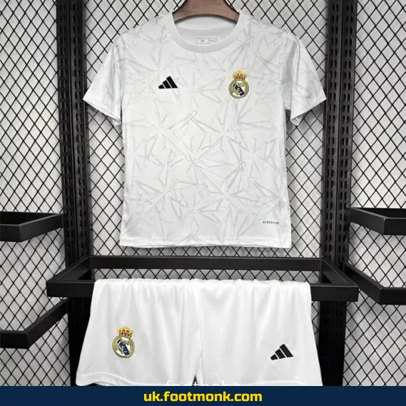 Real Madrid Kids Home Jersey 2024-2025 White.