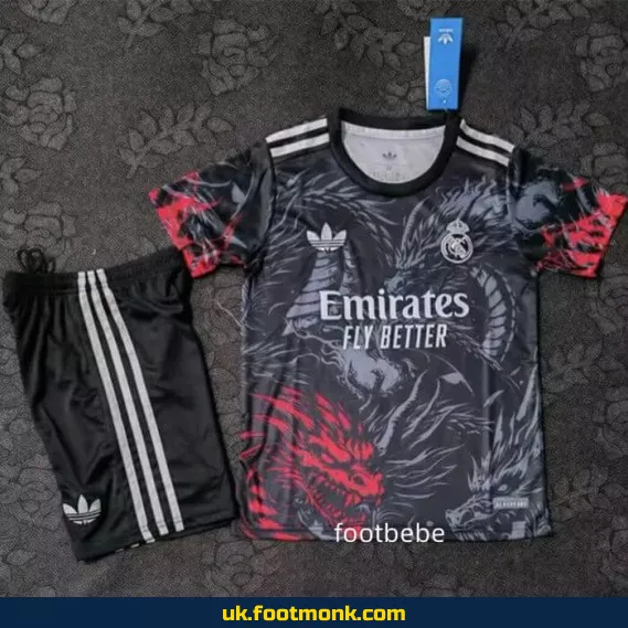 Real Madrid Kids Jersey 2025 2026 dragon A.