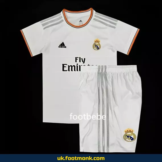 Real Madrid Vintage 2013-2014 Home Jersey for Kids.