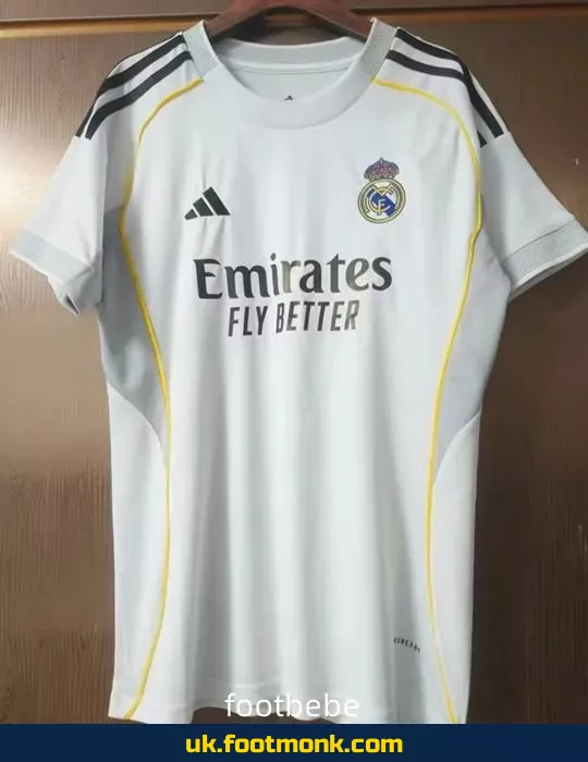 Real Madrid Women's Home Jersey 2025-2026 White.