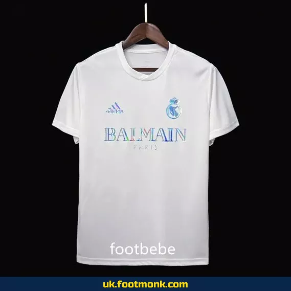 Real Madrid x Balmain 2023 2024 White Jersey