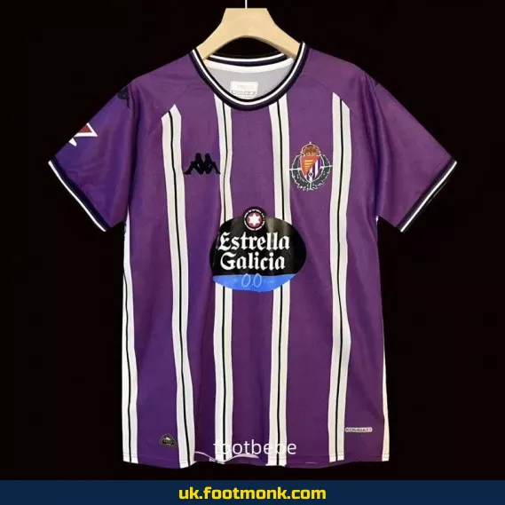 Real Valladolid 2024-2025 home jersey.