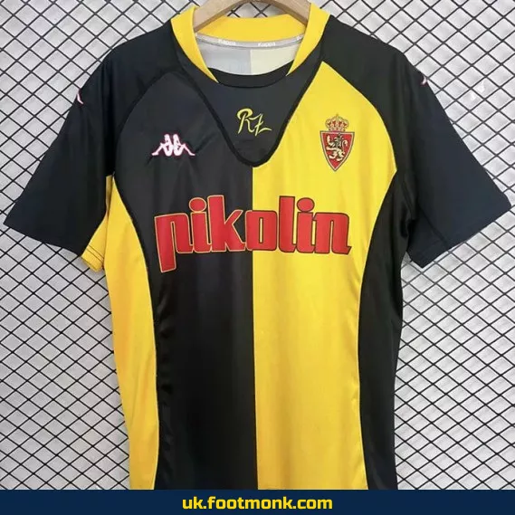 Real Zaragoza vintage away jersey 2001-2002.