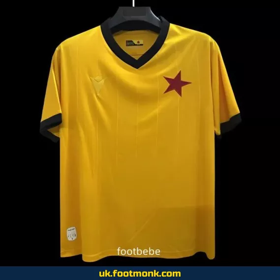 Red Star Belgrade 2025-2026 yellow jersey.