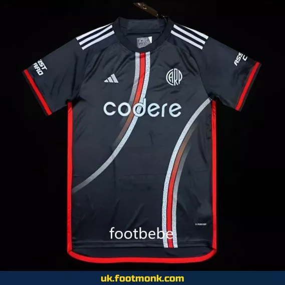 River Plate 2024-2025 third jersey black.