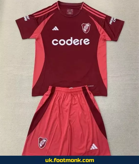 River Plate away jersey for kids 2024-2025.