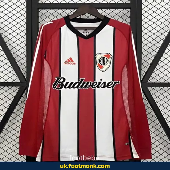 River Plate Vintage 2003-2004 home long-sleeve jersey.
