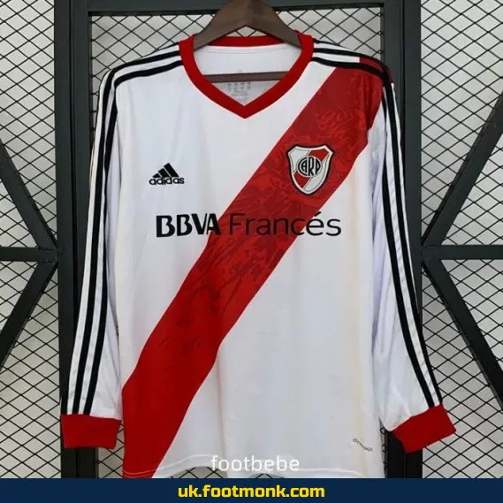 River Plate Vintage 2013-2014 home long-sleeved jersey.