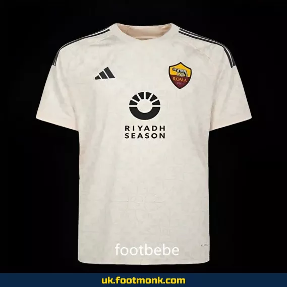 Away white jersey Rome 2023 2024.