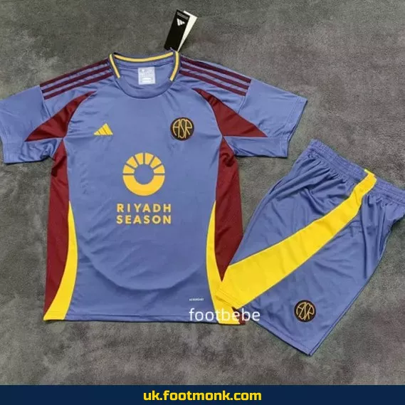 2024-2025 Roma Away Jersey Kids.