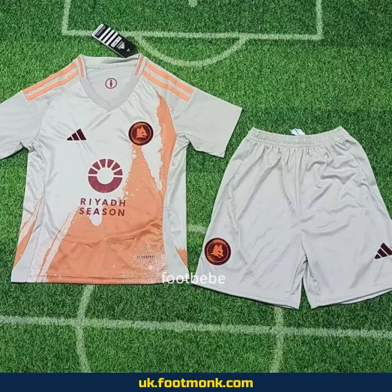 Away jersey Rome Kids 2024 2025.