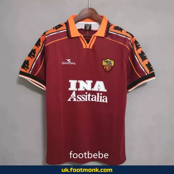 Rome Vintage 1998 1999 home jersey.