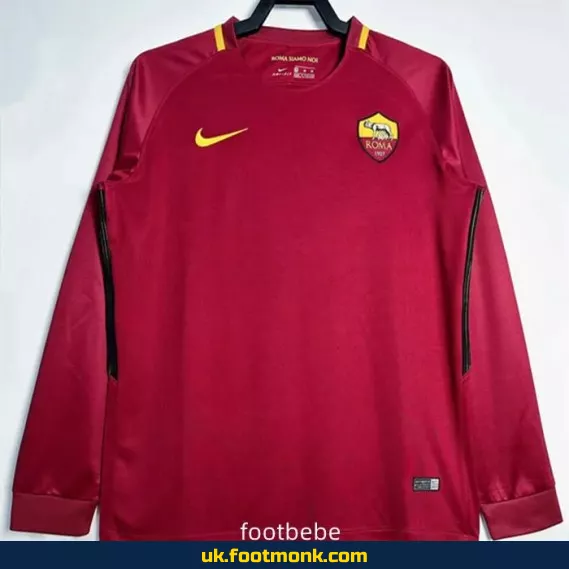 Rome Vintage 2017-2018 home jersey long sleeves.
