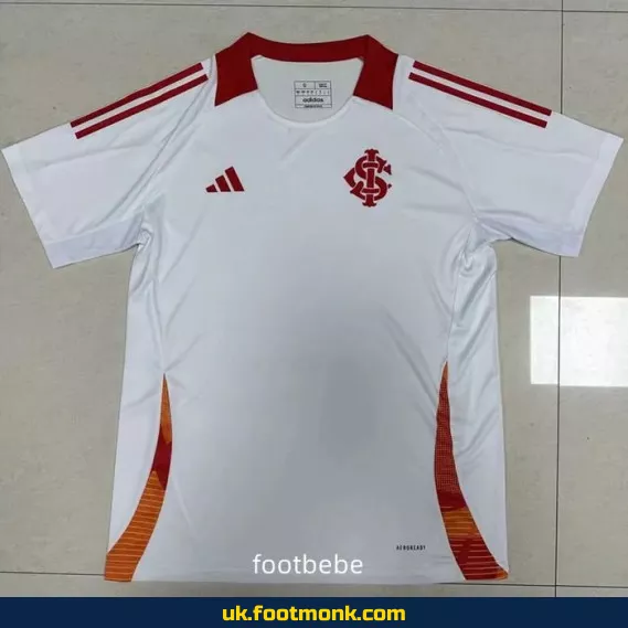 SC Internacional 2025-2026 training jersey White.