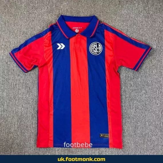 San Lorenzo de Almagro 2025-2026 home jersey.