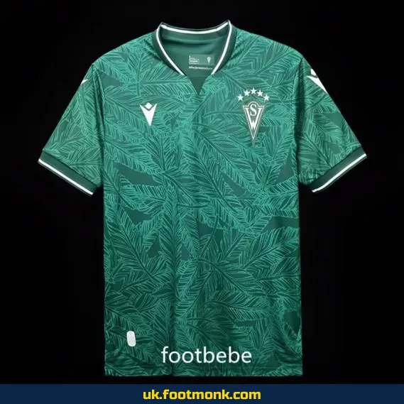 Santiago Wanderers 2024-2025 home green jersey.