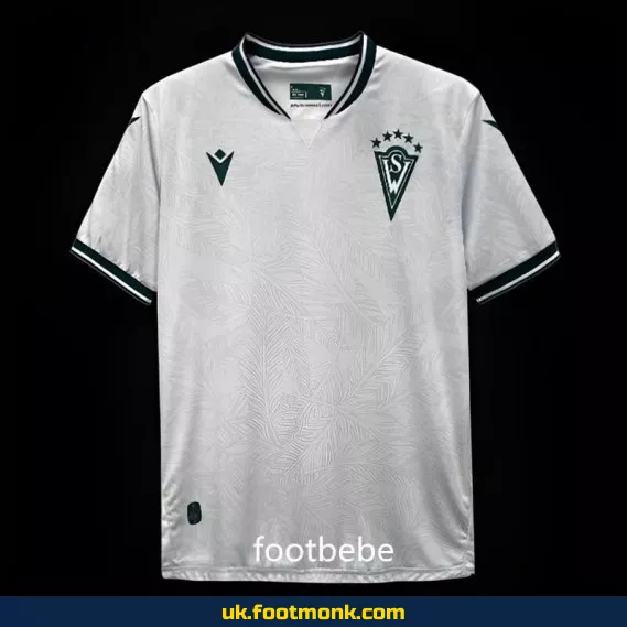 Santiago Wanderers 2024-2025 away white jersey.