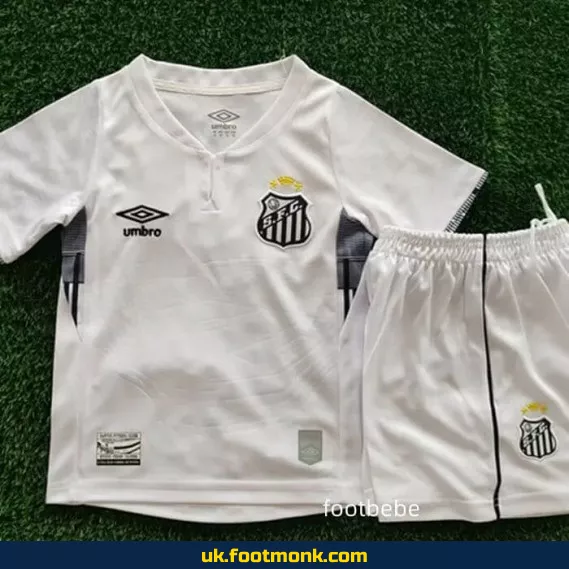Santos Home Jersey Kids 2024 2025 White.