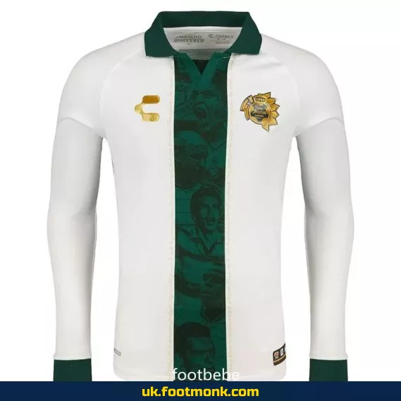 Santos Laguna 40 years white long-sleeve jersey.