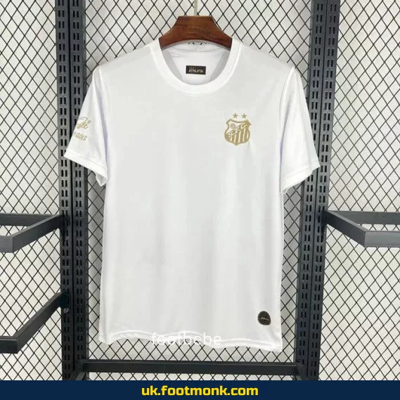 Santos Pele 1000 GOALS White Jersey.