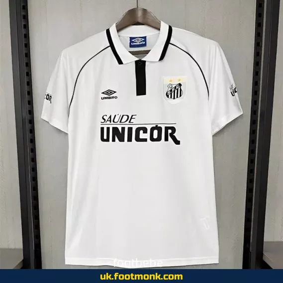 Santos 1997 vintage home jersey.
