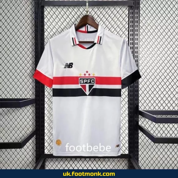 São Paulo 2024-2025 home jersey White.